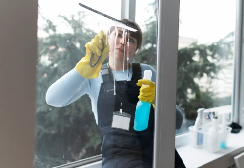 Nettoyage de vitres intérieures et extérieures à Chamagne